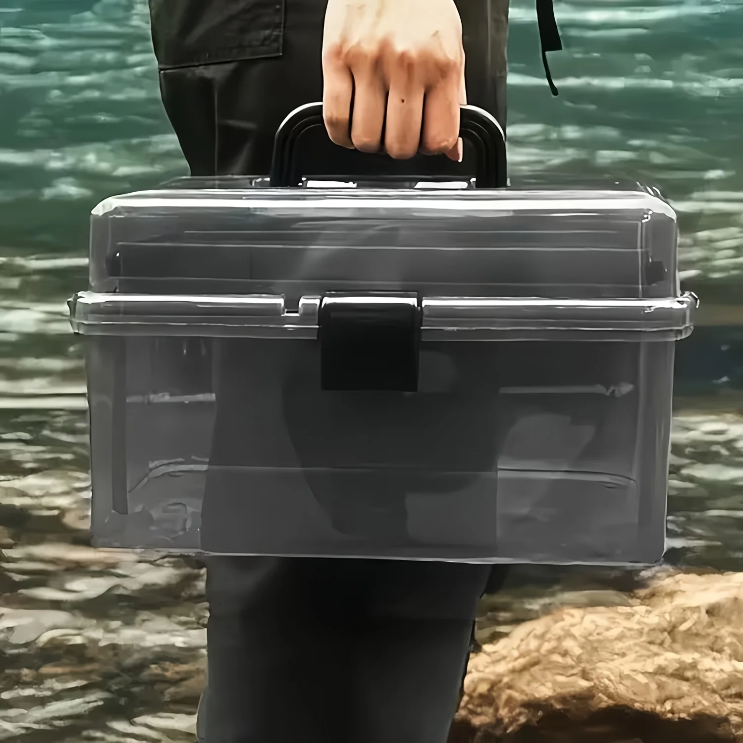 Caixa de Equipamentos de Pesca - Fishing Kayak Crate avaliação e preço