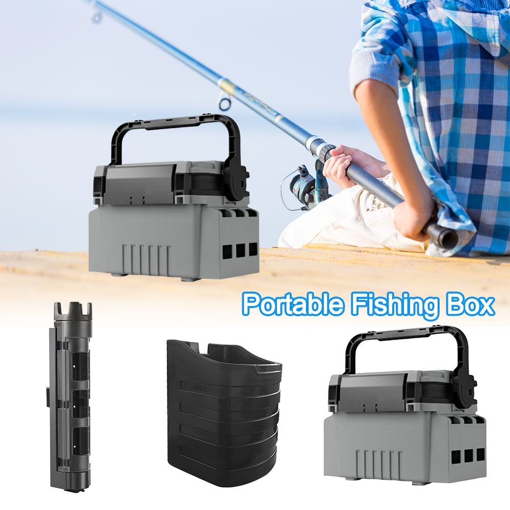 Caixa de Pesca Multifuncional  - Fishing Kayak Crate avaliação e preço