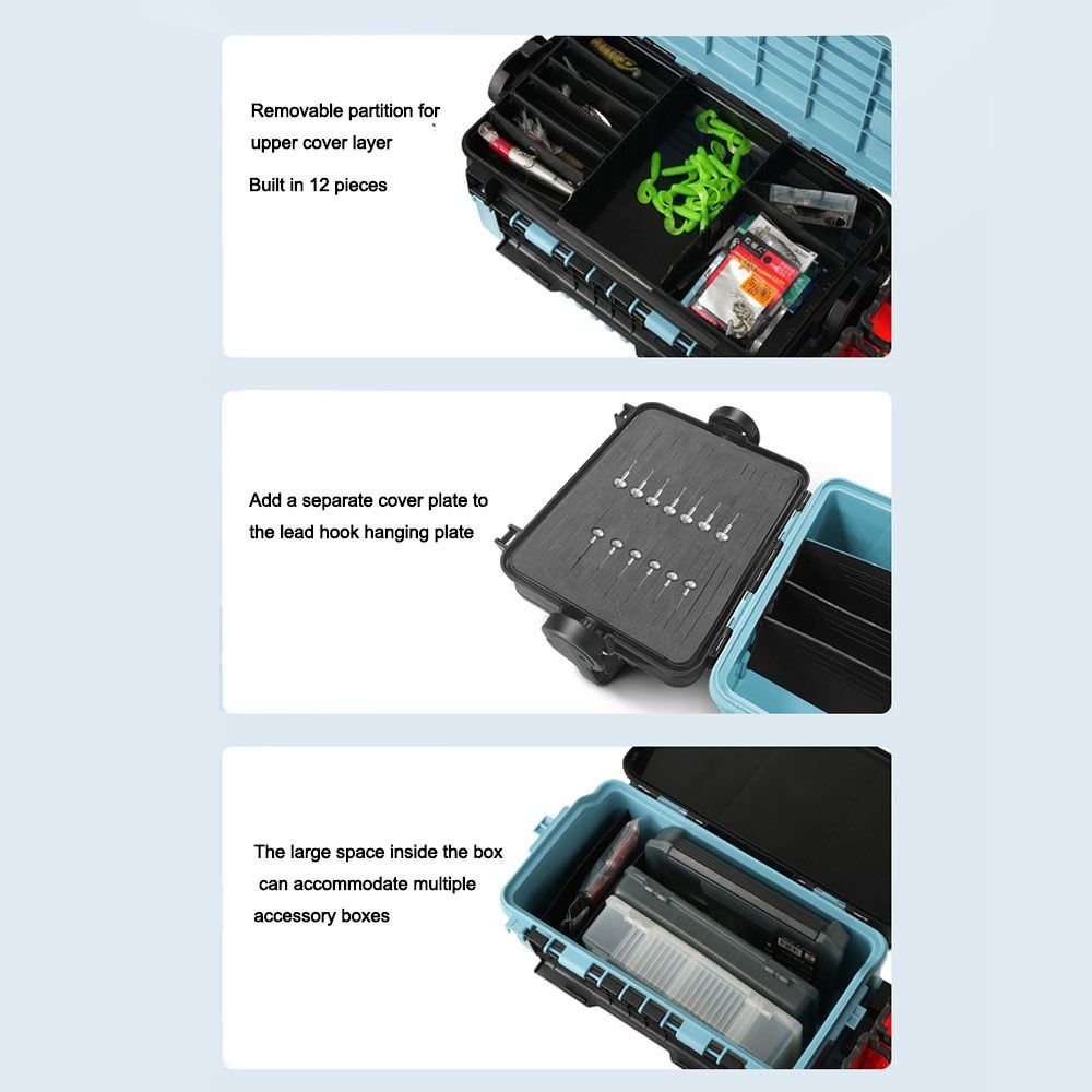 Caixa de Pesca Multifuncional  - Fishing Kayak Crate avaliação e preço