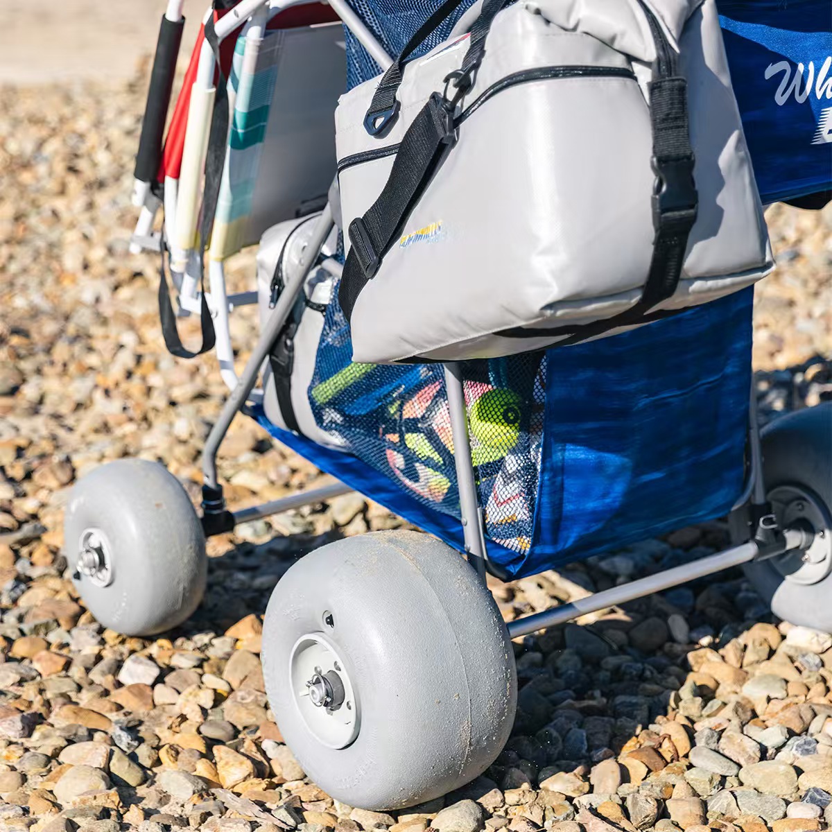 Roda inflável de balão PU de 9 - Fishing Kayak Cart avaliação e preço