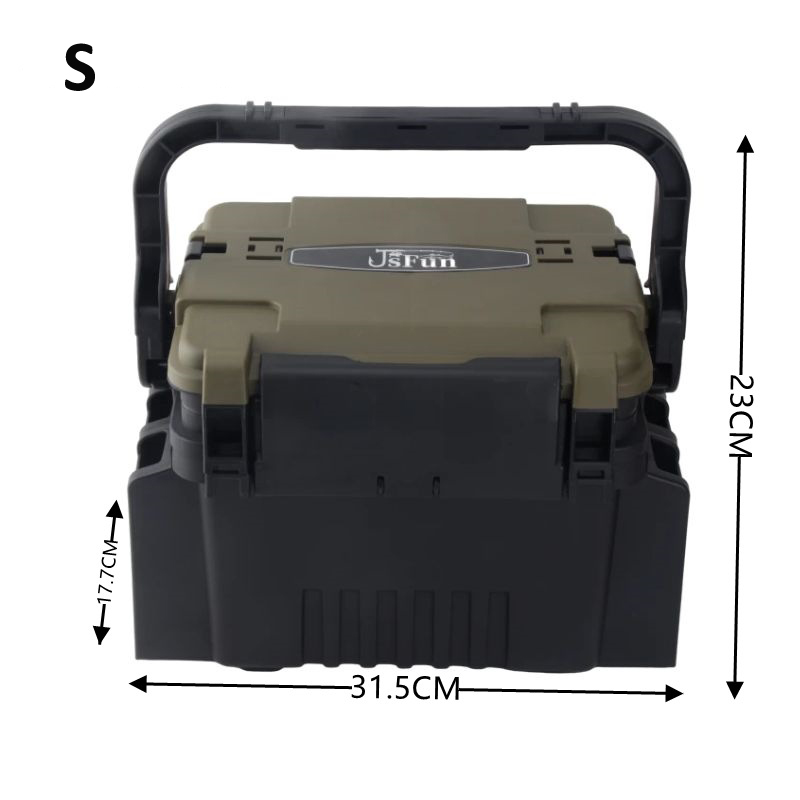 Grande Pesca Tackle Box Organi - Fishing Kayak Crate avaliação e preço