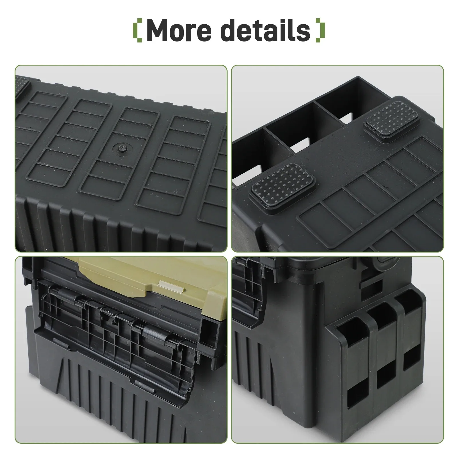 Caixa de pesca de grande capac - Fishing Kayak Crate avaliação e preço